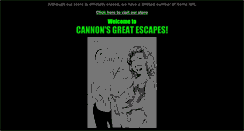 Desktop Screenshot of cannonsgreatescapes.com